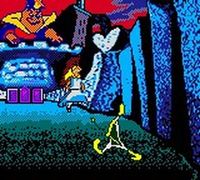 une photo d'Ã©cran de Alice in Wonderland sur Nintendo Game Boy Color